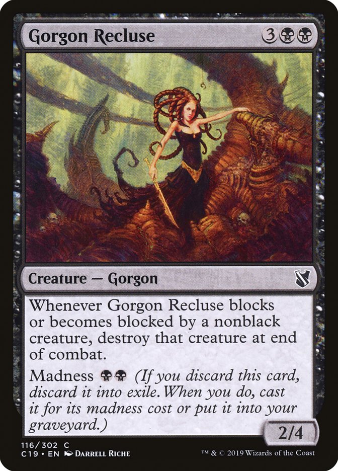 Gorgon Recluse [Commander 2019] Magic: The Gathering