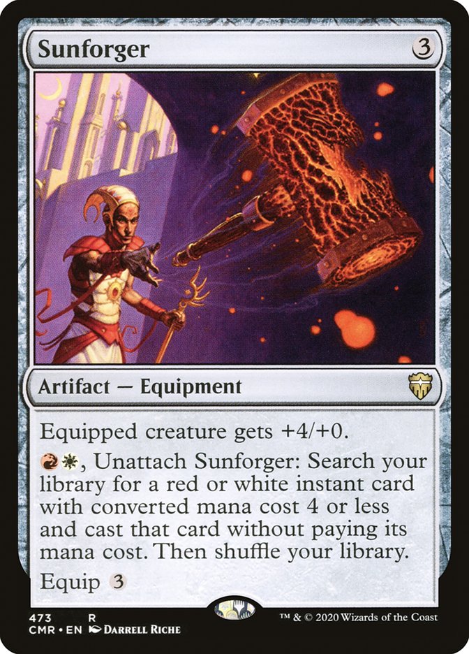 Sunforger [Commander Legends] Magic: The Gathering