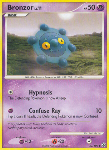 Bronzor (52/100) [Diamond & Pearl: Majestic Dawn] Pokémon