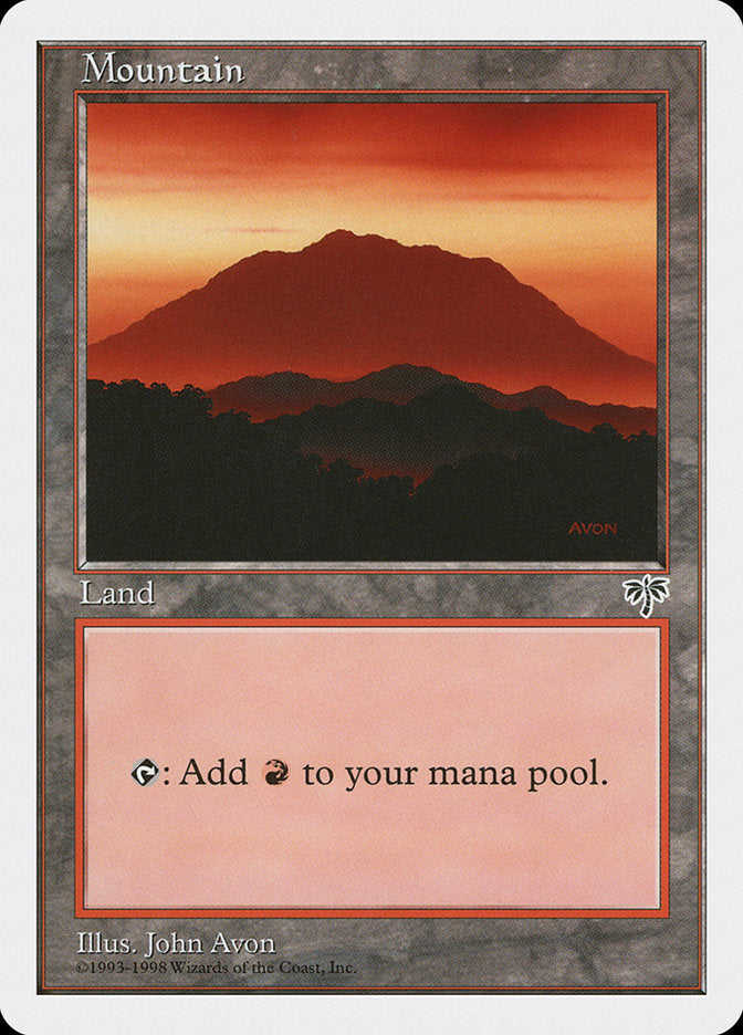 Mountain (83) [Anthologies] Magic: The Gathering