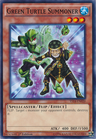 Green Turtle Summoner [YS14-EN020] Common Yu-Gi-Oh!