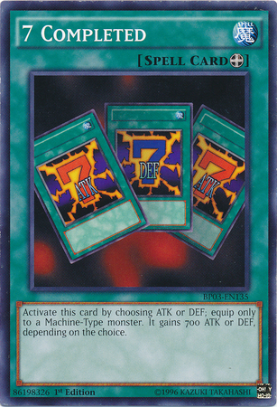 7 Completed [BP03-EN135] Common Yu-Gi-Oh!