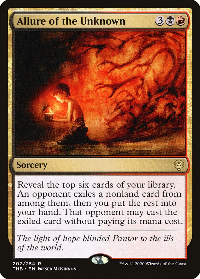 Allure of the Unknown [Theros Beyond Death] Magic: The Gathering