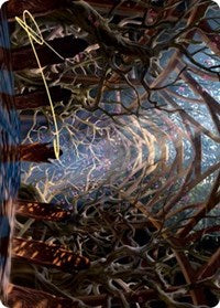 Skemfar Elderhall Art Card (Gold-Stamped Signature) [Kaldheim Art Series] Magic: The Gathering
