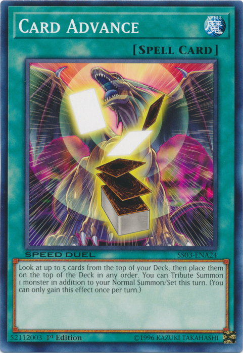 Card Advance [SS03-ENA24] Common Yu-Gi-Oh!