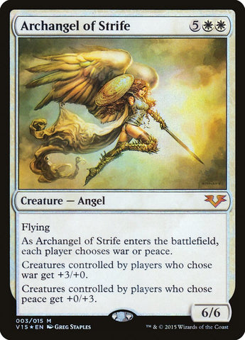 Archangel of Strife [From the Vault: Angels] Magic: The Gathering
