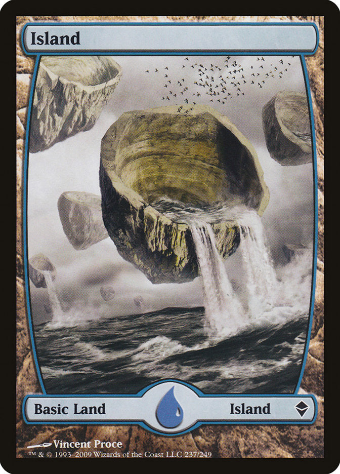 Island (237) [Zendikar] Magic: The Gathering