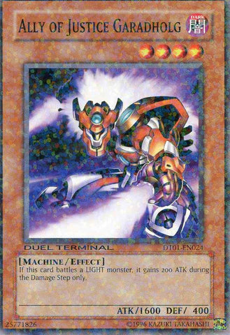 Ally of Justice Garadholg [DT01-EN024] Common Yu-Gi-Oh!