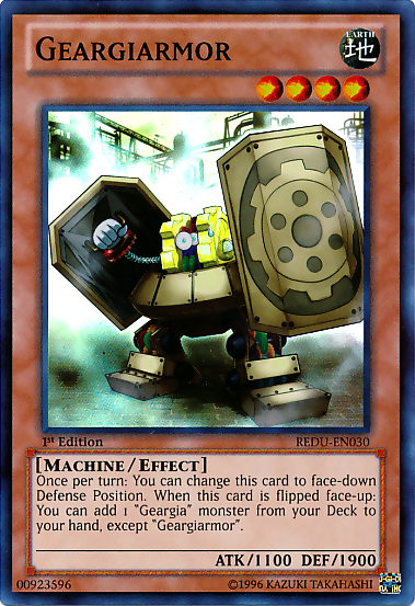 Geargiarmor [REDU-EN030] Super Rare Yu-Gi-Oh!