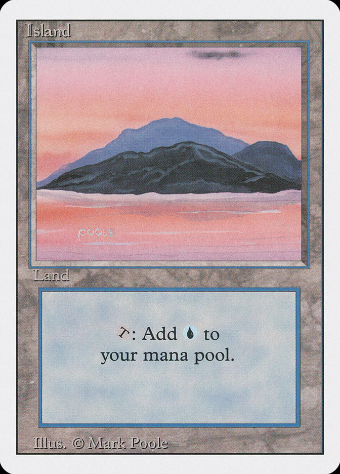 Island (297) [Revised Edition] Magic: The Gathering
