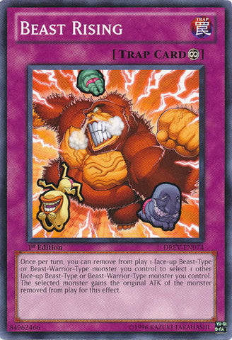 Beast Rising [DREV-EN074] Common Yu-Gi-Oh!