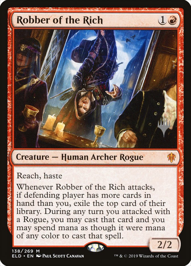Robber of the Rich (Promo Pack) [Throne of Eldraine Promos] Magic: The Gathering