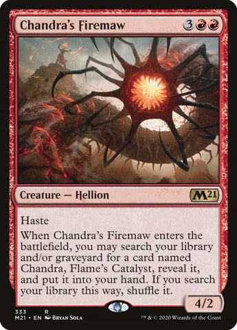 Chandra's Firemaw [Core Set 2021] Magic: The Gathering
