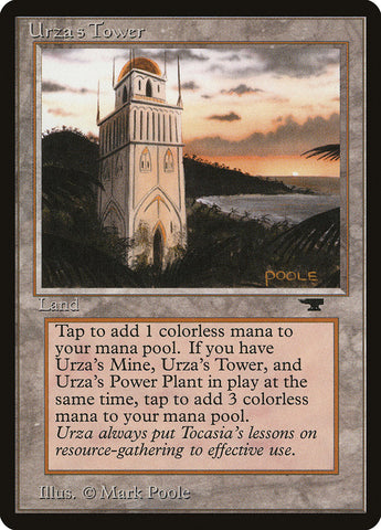 Urza's Tower (Sunset) [Antiquities] Magic: The Gathering