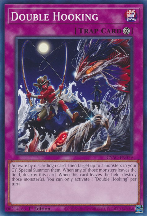Double Hooking [CYAC-EN079] Common Yu-Gi-Oh!