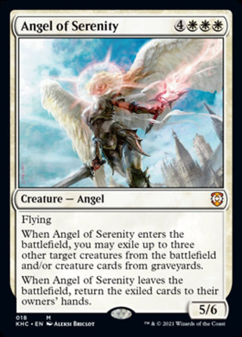 Angel of Serenity [Kaldheim Commander] Magic: The Gathering