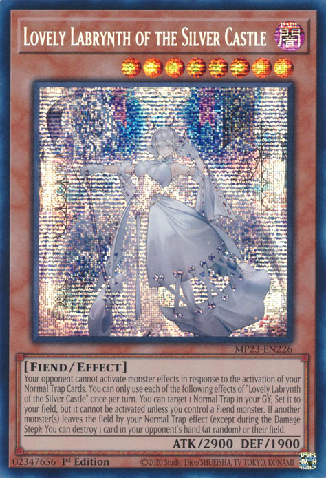 Lovely Labrynth of the Silver Castle [MP23-EN226] Prismatic Secret Rare Yu-Gi-Oh!