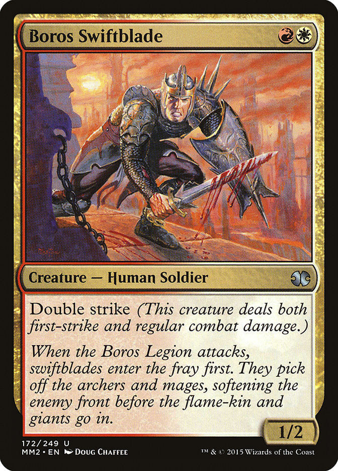 Boros Swiftblade [Modern Masters 2015] Magic: The Gathering