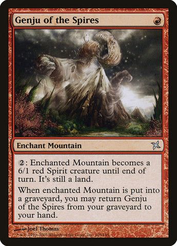 Genju of the Spires [Betrayers of Kamigawa] Magic: The Gathering