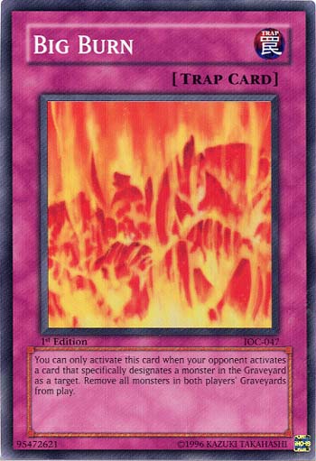 Big Burn [IOC-047] Super Rare Yu-Gi-Oh!