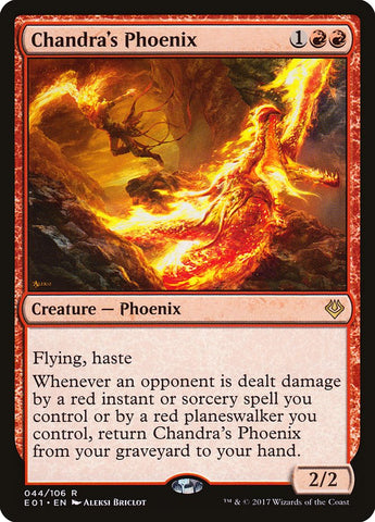 Chandra's Phoenix [Archenemy: Nicol Bolas] Magic: The Gathering
