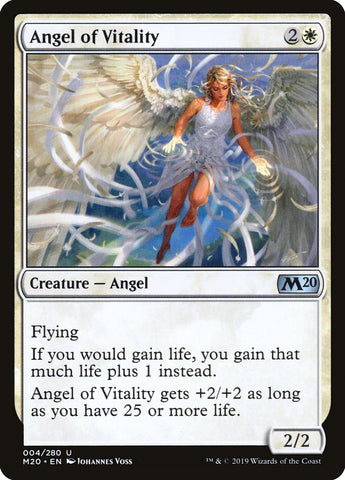 Angel of Vitality [Core Set 2020] Magic: The Gathering