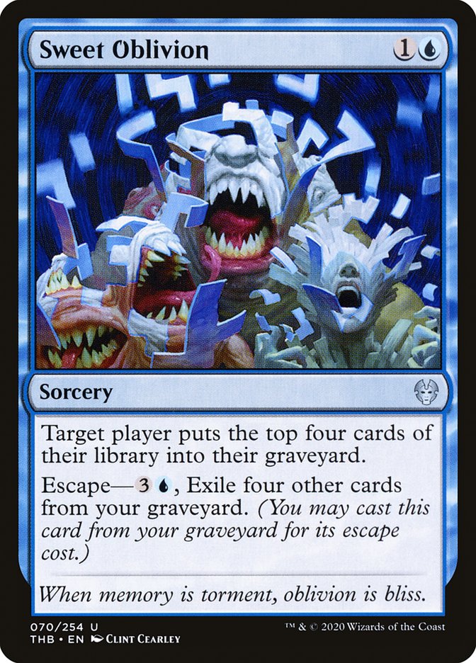 Sweet Oblivion [Theros Beyond Death] Magic: The Gathering