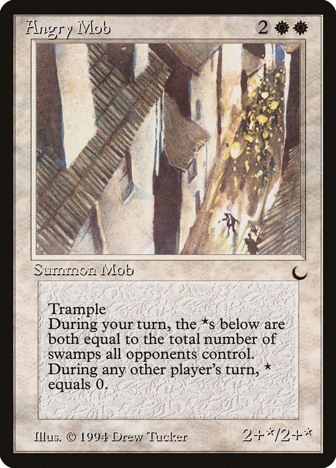 Angry Mob [The Dark] Magic: The Gathering