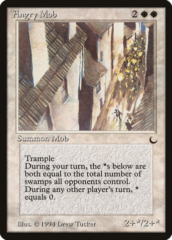 Angry Mob [The Dark] Magic: The Gathering