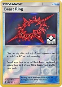 Beast Ring (102/131) (League Promo) [Sun & Moon: Forbidden Light] Pokémon