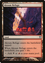 Akoum Refuge [Duel Decks: Sorin vs. Tibalt] Magic: The Gathering