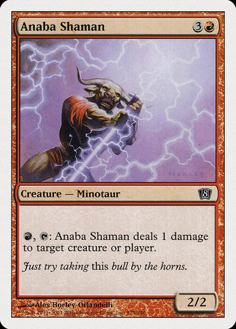 Anaba Shaman [Eighth Edition] Magic: The Gathering