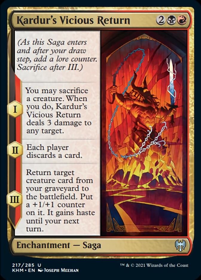 Kardur's Vicious Return [Kaldheim] Magic: The Gathering