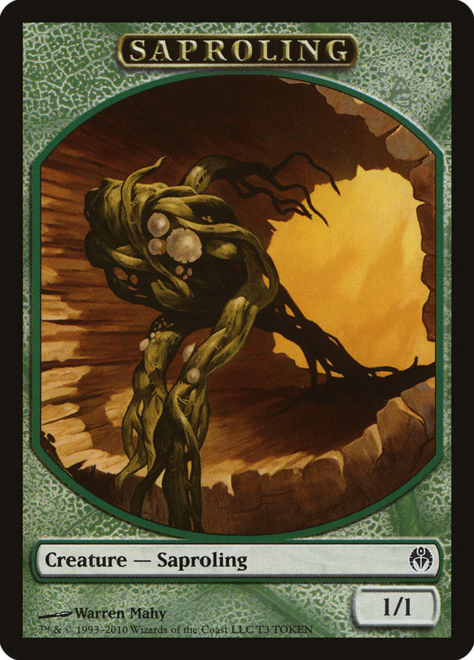 Saproling Token [Duel Decks: Phyrexia vs. the Coalition Tokens] Magic: The Gathering