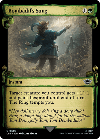 Bombadil's Song [The Lord of the Rings: Tales of Middle-Earth Showcase Scrolls] Magic: The Gathering