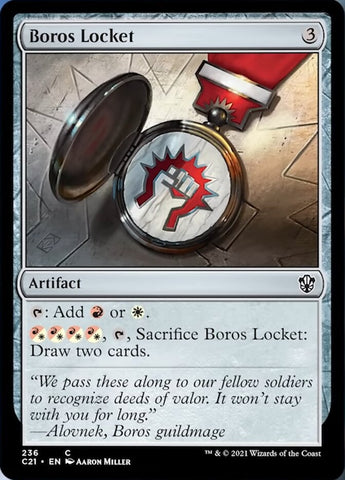 Boros Locket [Commander 2021] Magic: The Gathering