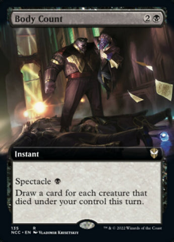 Body Count (Extended Art) [Streets of New Capenna Commander] Magic: The Gathering