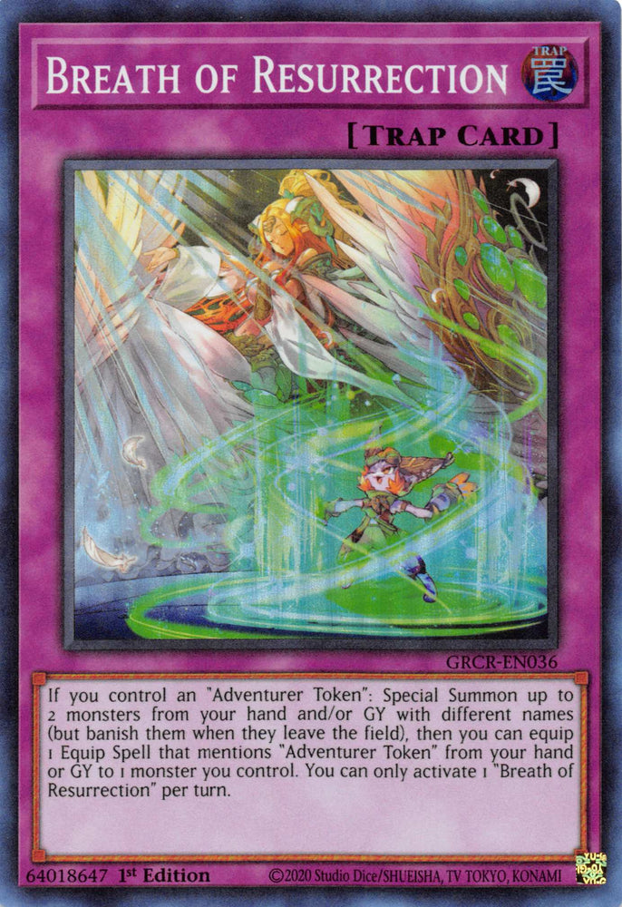 Breath of Resurrection [GRCR-EN036] Super Rare Yu-Gi-Oh!