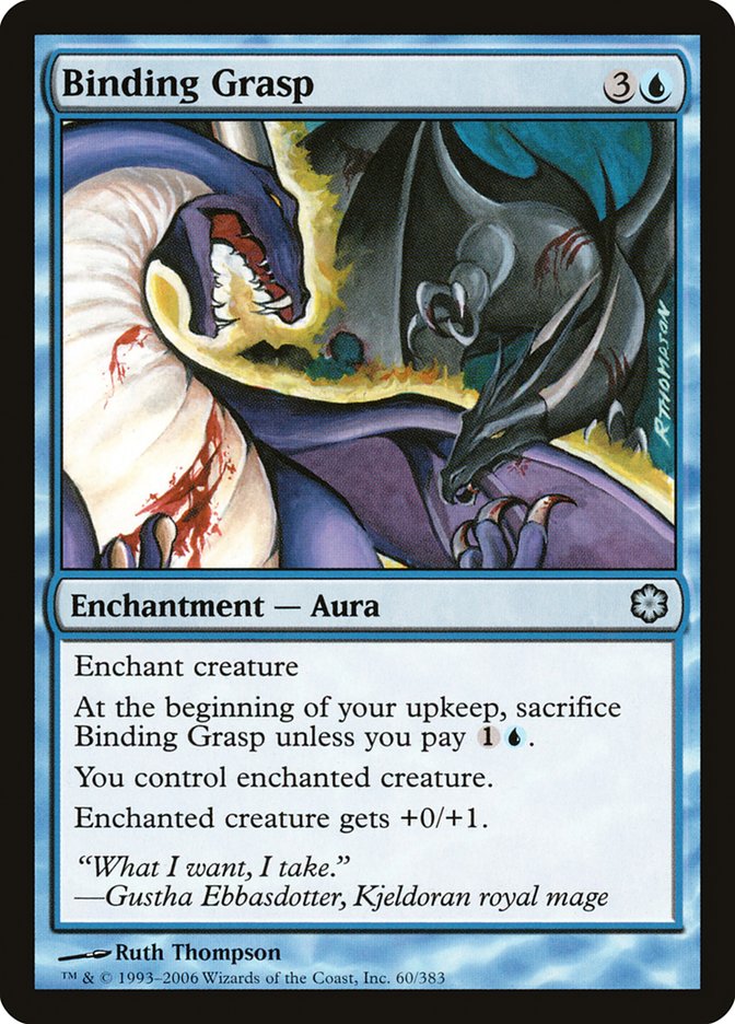 Binding Grasp [Coldsnap Theme Decks] Magic: The Gathering