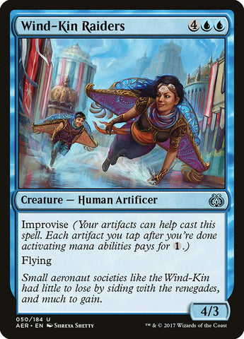 Wind-Kin Raiders [Aether Revolt] Magic: The Gathering