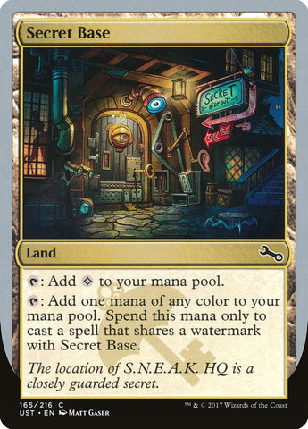 Secret Base (Artist: Matt Gaser) [Unstable]