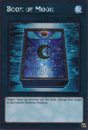 Book of Moon [NKRT-EN027] Platinum Rare Yu-Gi-Oh!