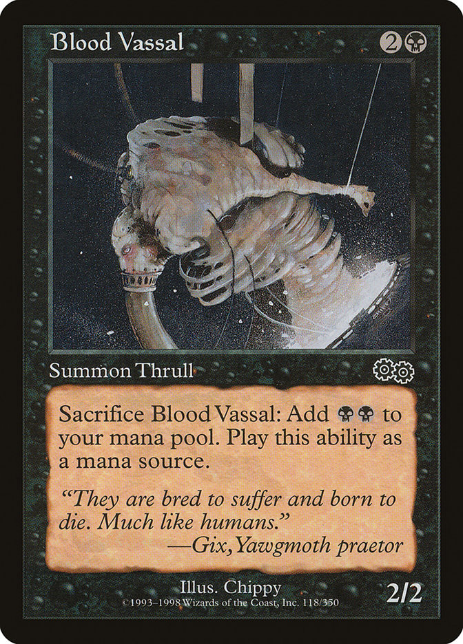 Blood Vassal [Urza's Saga] Magic: The Gathering