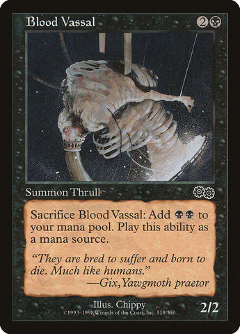 Blood Vassal [Urza's Saga] Magic: The Gathering