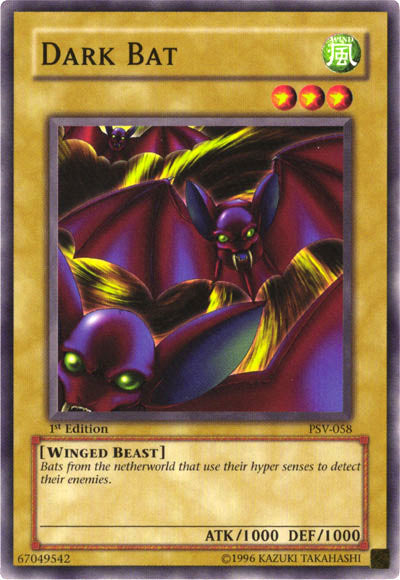Dark Bat [PSV-058] Common Yu-Gi-Oh!