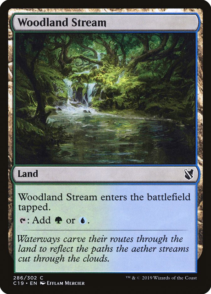 Woodland Stream [Commander 2019] Magic: The Gathering