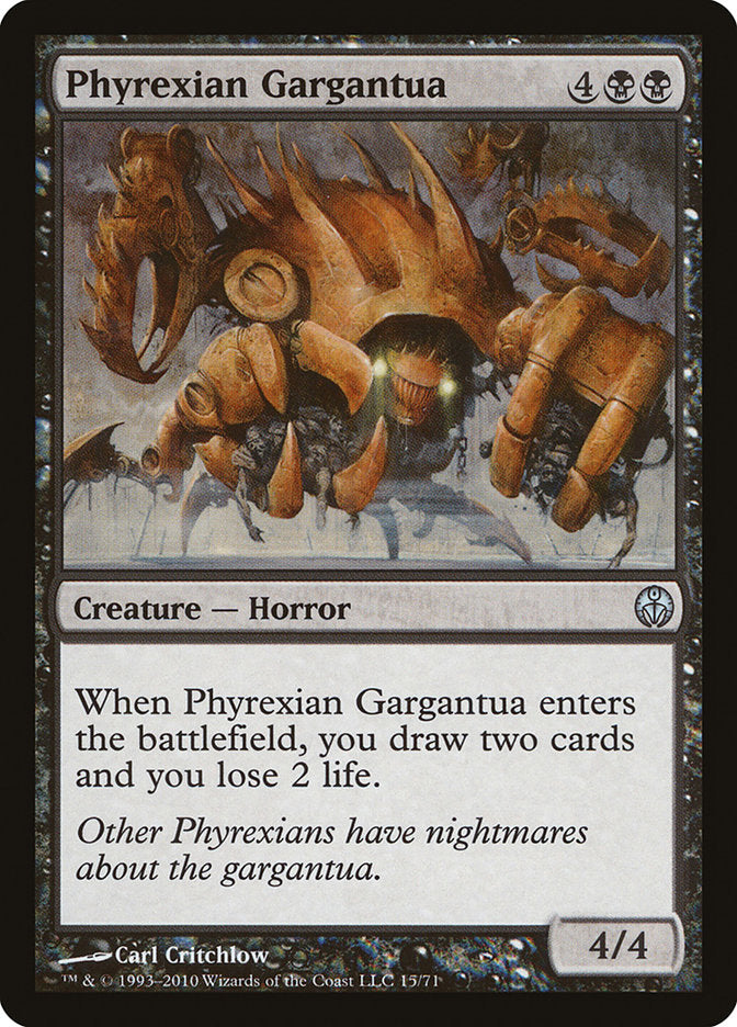Phyrexian Gargantua [Duel Decks: Phyrexia vs. the Coalition] Magic: The Gathering