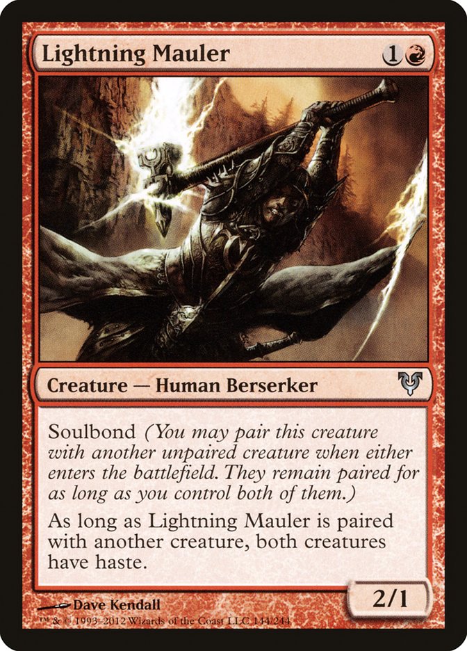 Lightning Mauler [Avacyn Restored] Magic: The Gathering
