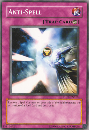 Anti-Spell [TU02-EN016] Common Yu-Gi-Oh!