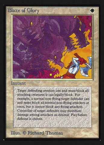 Blaze of Glory [Collectors' Edition] Magic: The Gathering